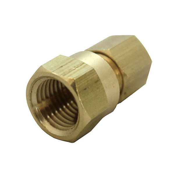 Dia Adapter  Yellow x 3/4 in JMF  Brass  3/4 in Pack of 2 Dia